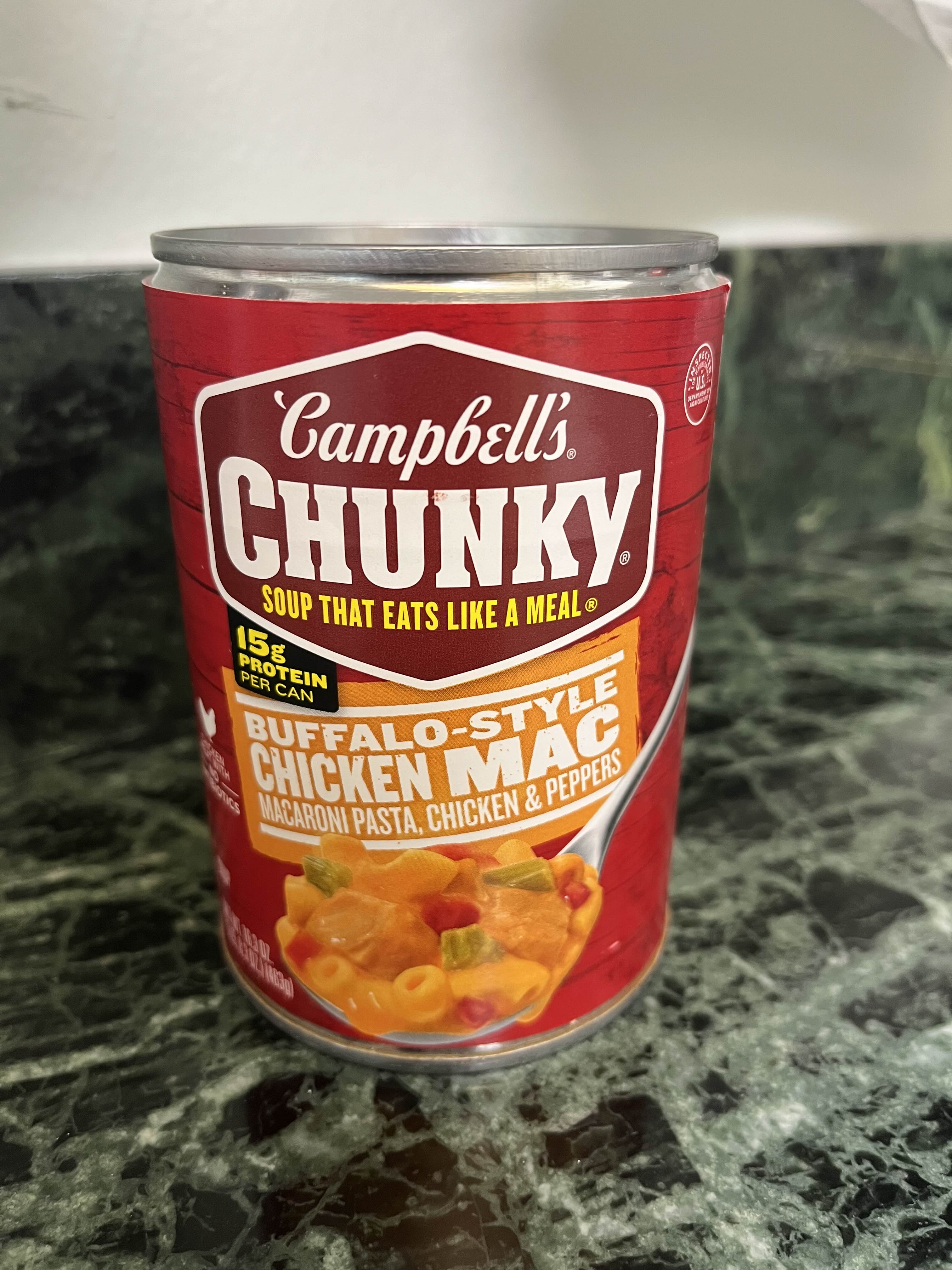 Campbell’s Chunky® Buffalo-Style Chicken Mac Soup